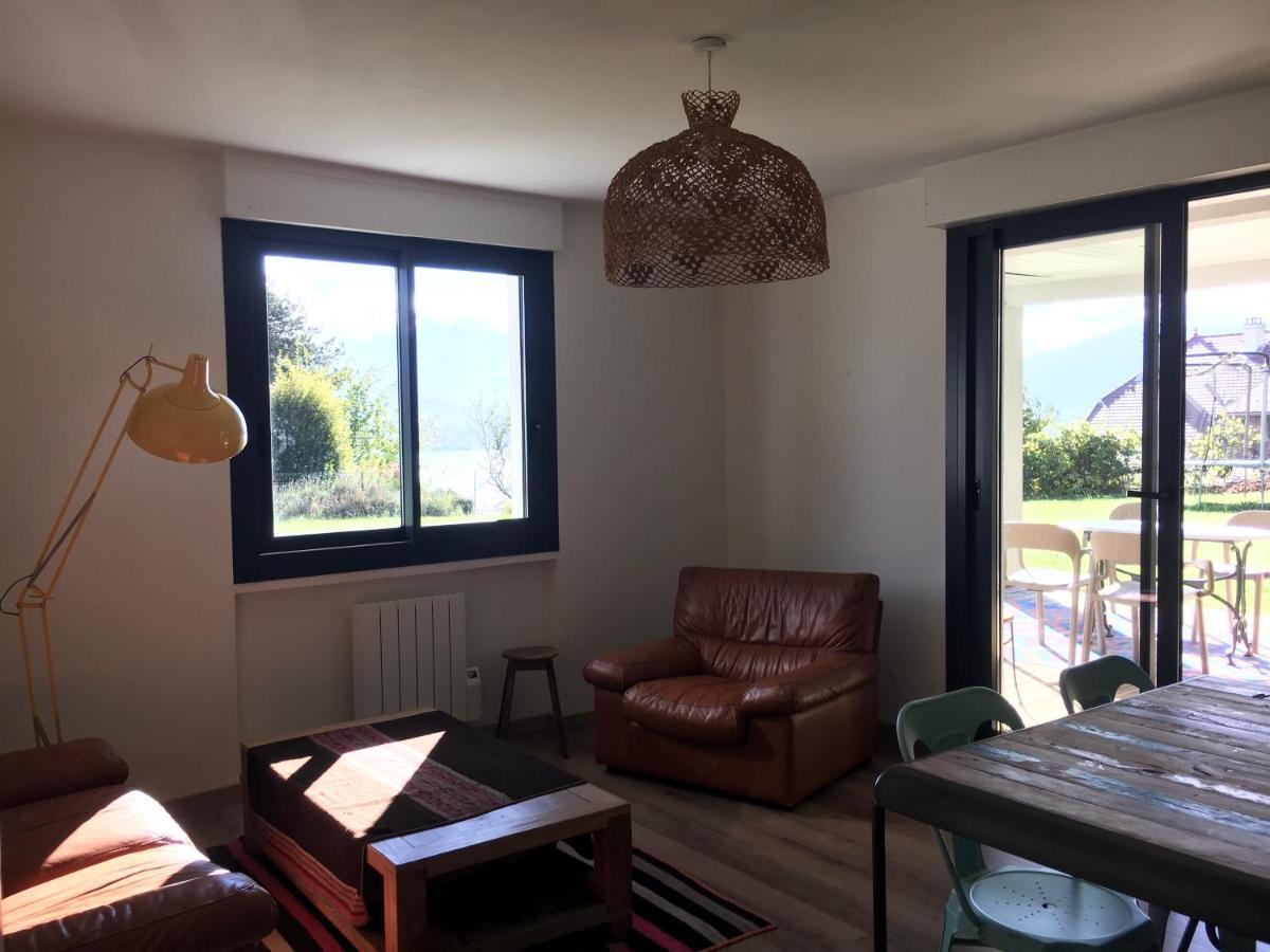 Apt Calme Vue Lac - 2 Chambres - Sauna Annecy Bagian luar foto
